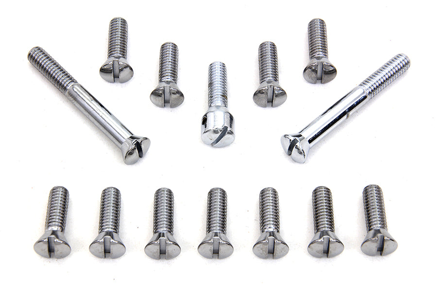 8147-13 - Chrome Transmission Top Cover Screw Kit by Colony