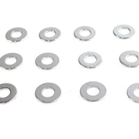 8166-12T - Chrome Flat Washer 1/4  Inner Diameter by V-Twin