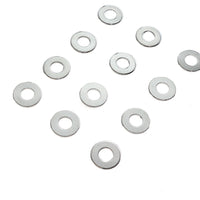 8166-12T - Chrome Flat Washer 1/4  Inner Diameter by V-Twin
