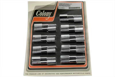 8216-18 - Chrome Stock Headbolt with Aluminum Heads by Colony