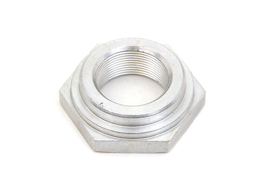 8487-1T - Cadmium Spring Fork Stem Nut by V-Twin