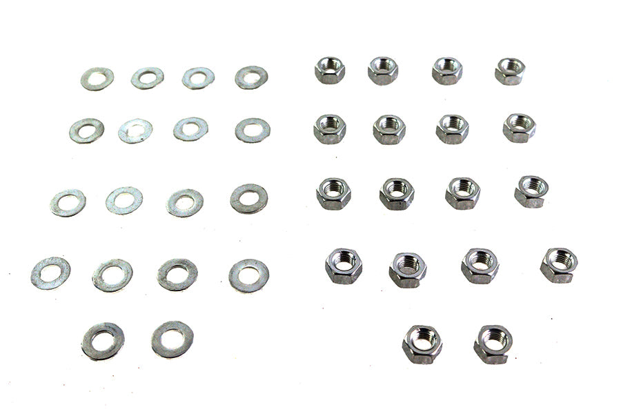 8609-36 - Cadmium Rocker Box Hex Nuts by Colony