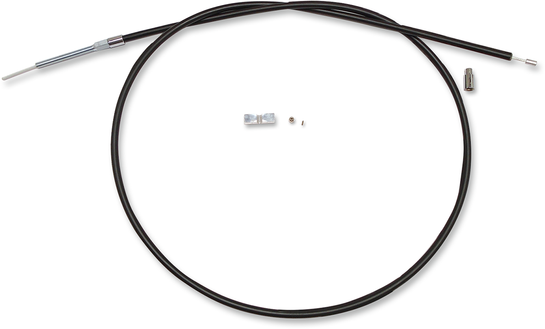 MAGNUM SHIELDING BYO™ Build Your Own™ Clutch Cable Kit - 74" - Sportster - Black Vinyl 498661