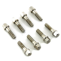 8709-8T - Tappet Block Screw Kit Nickel Plated by V-Twin
