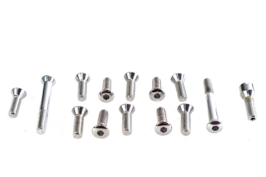 8750-14 - Transmission Top Cover Screw Kit Chrome by Colony