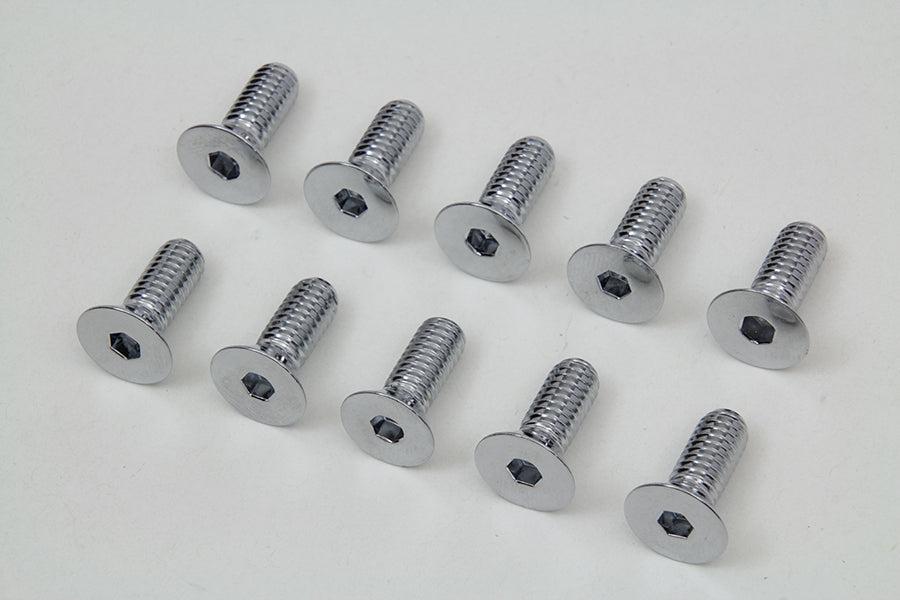8758-10 - Chrome Allen Type Disc Screw by Colony