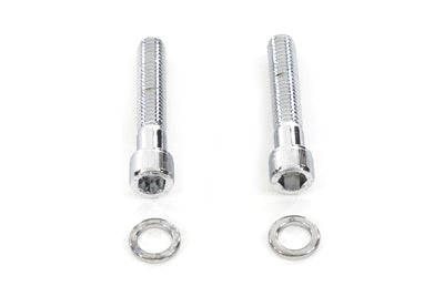 8784-4T - Sprocket Cover Allen Screw Chrome by V-Twin