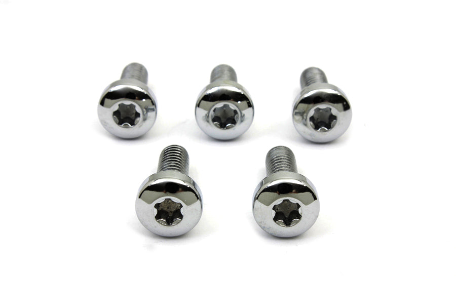 8793-5 - Chrome Front Brake Disc Bolt Set by Colony