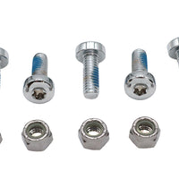 8794-10T - Chrome Front Brake Disc Bolt Set by V-Twin