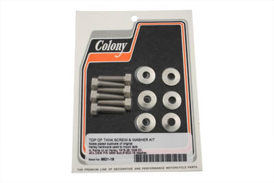 8821-18 - Top of Gas Tank Screw Nickel by Colony