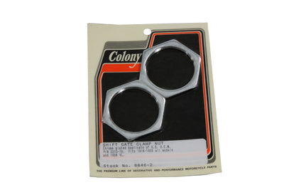 8846-2 - Shifter Gate Nut Chrome by Colony