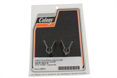 9007-2 - Throttle and Spark Control Cable Clamp by Colony