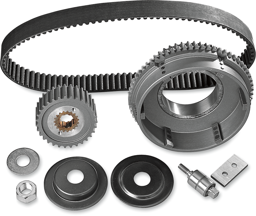 BELT DRIVES LTD. 11 mm Belt Drive with Idler Gear - Electric Start - '65-E'84 FL/FX 47-31SE-4