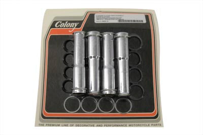 9202-12 - Lower Pushrod Cover Set Chrome by Colony
