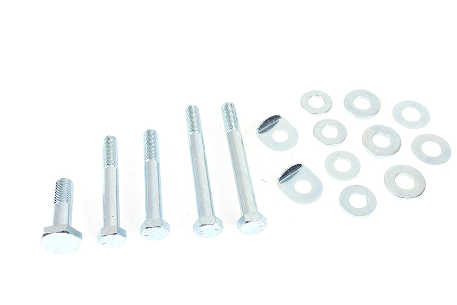 9627-19T - Motor Mount Bolt Kit Zinc by V-Twin