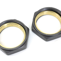 9702-2T - Parkerized Intake Manifold Nut and Seal Kit by V-Twin