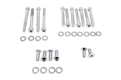9769-17T - Primary Cover Screw Set Allen Type by V-Twin