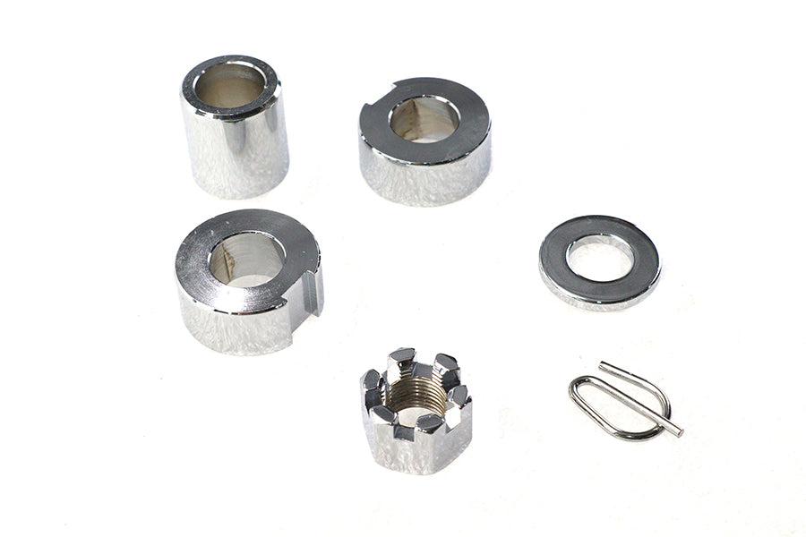 9810-4 - Rear Axle Spacer Kit Chrome by Colony