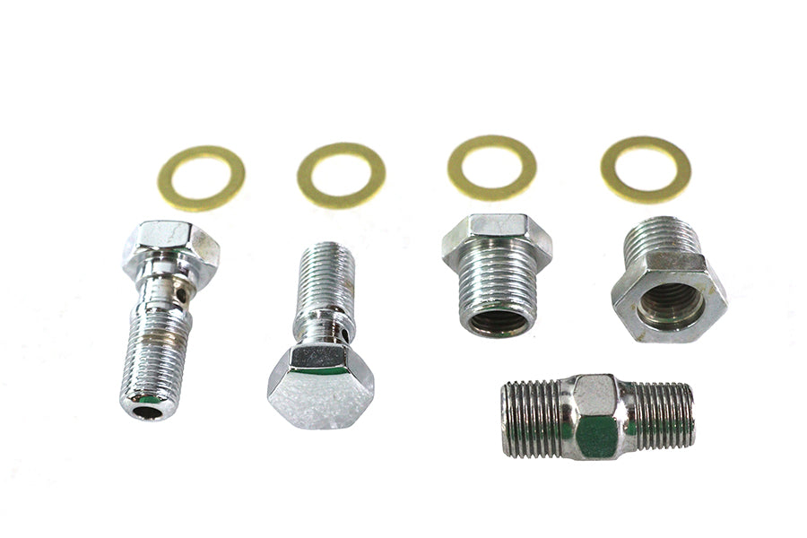 9847-9 - Oil Line Fitting Kit Chrome by Colony
