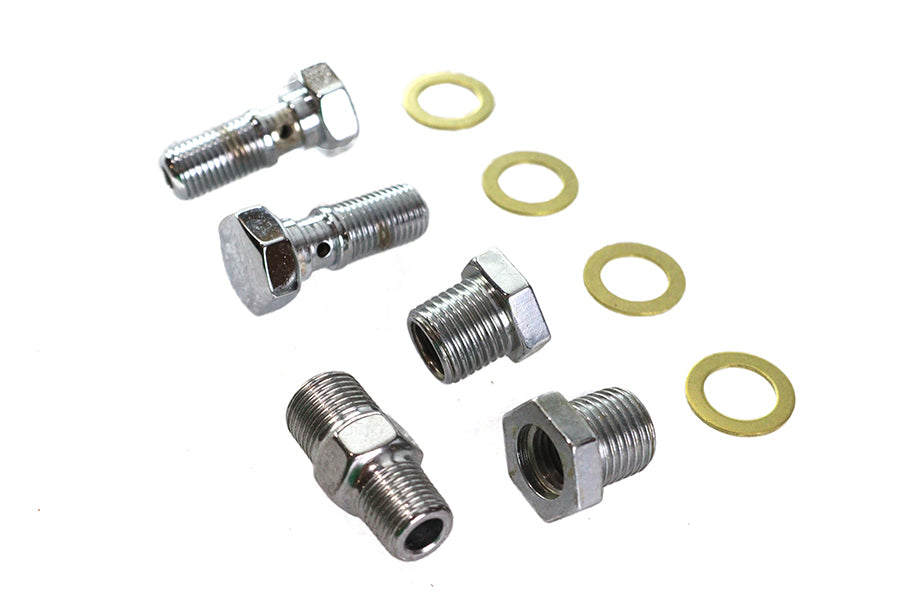9847-9 - Oil Line Fitting Kit Chrome by Colony