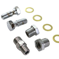 9847-9 - Oil Line Fitting Kit Chrome by Colony