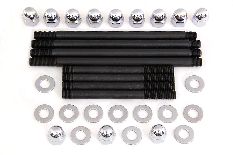 9882-22 - Chrome Engine Case Acorn Bolt Kit by Colony