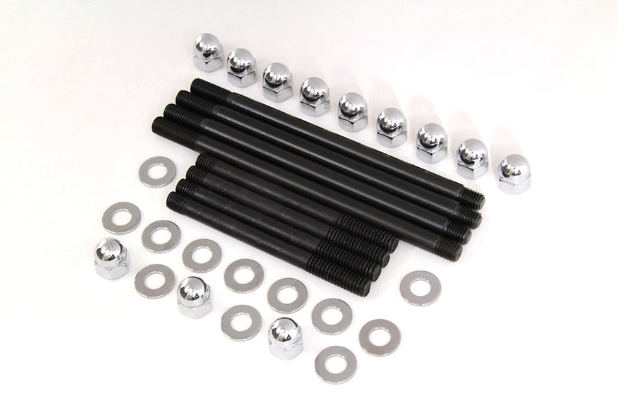 9882-22 - Chrome Engine Case Acorn Bolt Kit by Colony