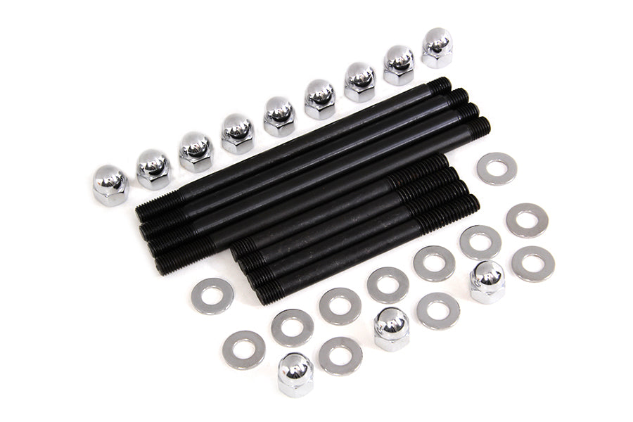 9882-22 - Chrome Engine Case Acorn Bolt Kit by Colony