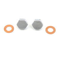 9907-4 - Chrome Fork Slider Drain Screws by Colony