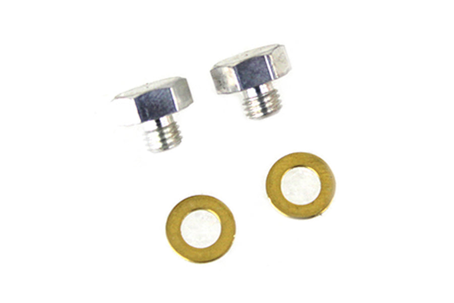 9908-4 - Cadmium Fork Slider Drain Screws by Colony