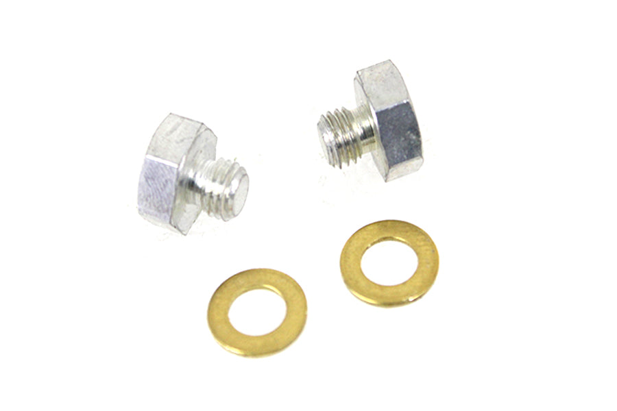 9908-4 - Cadmium Fork Slider Drain Screws by Colony