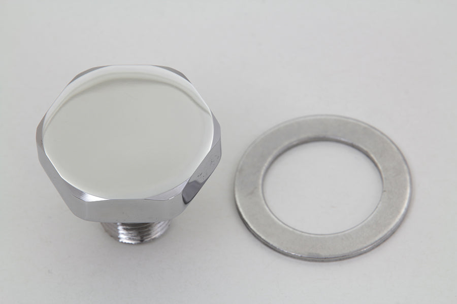 9912-2 - Fork Top Tube Plug Flat Chrome by Colony