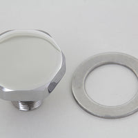 9912-2 - Fork Top Tube Plug Flat Chrome by Colony