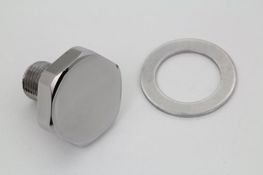 9912-2 - Fork Top Tube Plug Flat Chrome by Colony