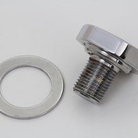 9912-2 - Fork Top Tube Plug Flat Chrome by Colony