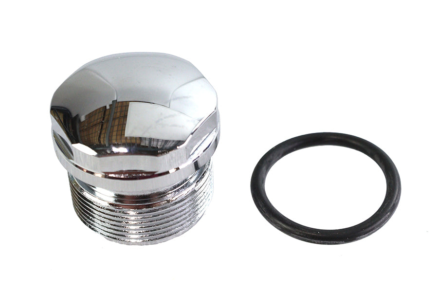 9914-2 - Chrome 39mm Fork Tube Plug Dome Top by Colony