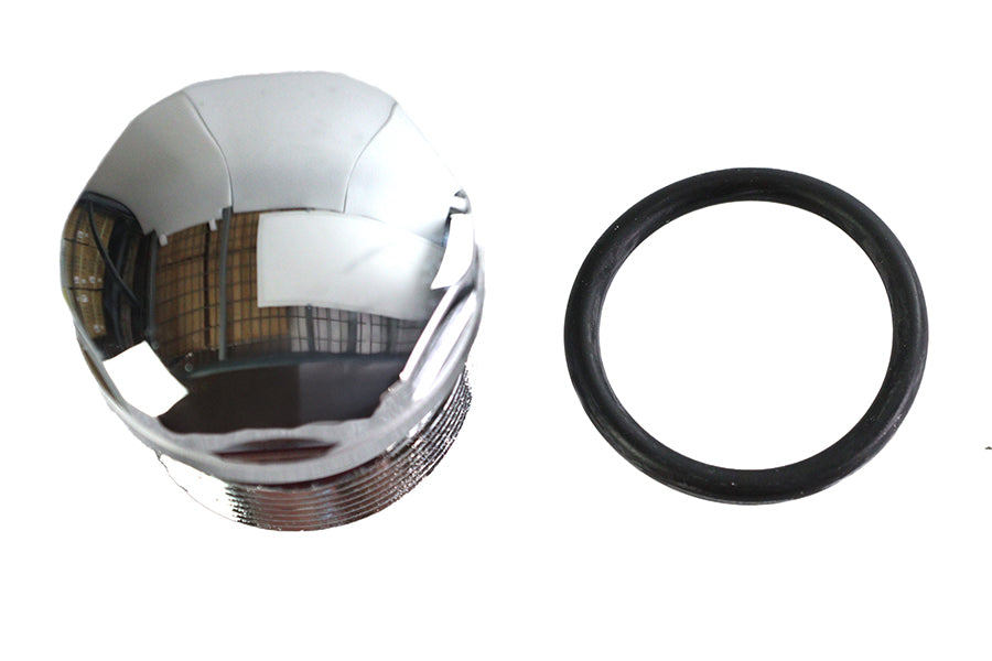 9914-2 - Chrome 39mm Fork Tube Plug Dome Top by Colony