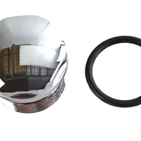 9914-2 - Chrome 39mm Fork Tube Plug Dome Top by Colony