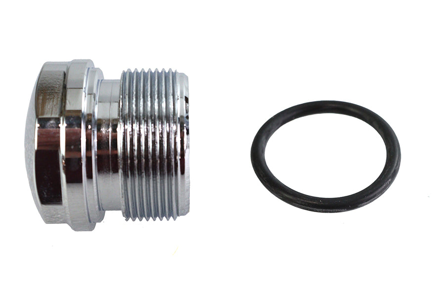 9914-2 - Chrome 39mm Fork Tube Plug Dome Top by Colony