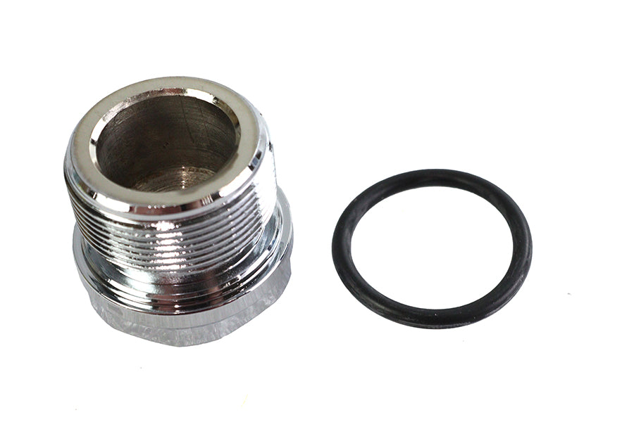 9914-2 - Chrome 39mm Fork Tube Plug Dome Top by Colony