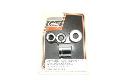 9924-4 - Front Axle Spacer Kit Groove Style Chrome by Colony