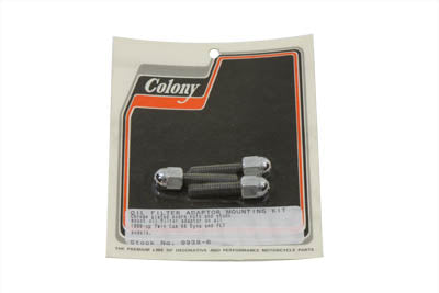 9938-6 - Oil Filter Adapter Mount Chrome by Colony