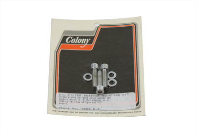 9939-6-P - Oil Filter Adapter Mount Chrome by Colony