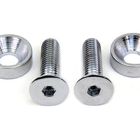 9967-4 - Chrome Screw Set for Motor Mount to Cylinder Head by Colony