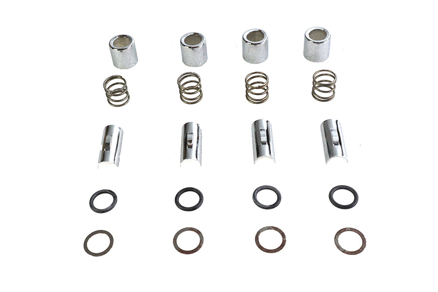 9970-20 - M8 Upper Pushrod Cover Kit Chrome by Colony