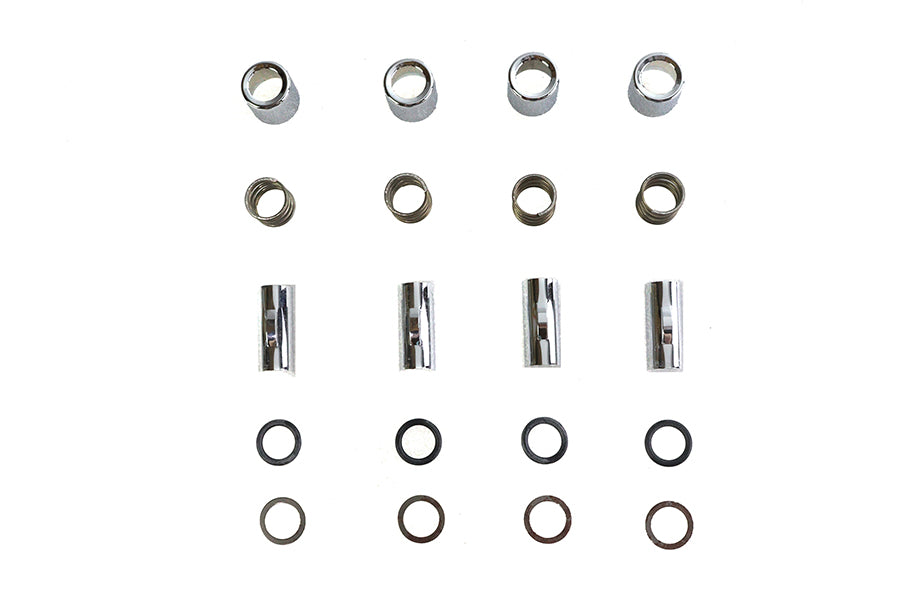 9970-20 - M8 Upper Pushrod Cover Kit Chrome by Colony