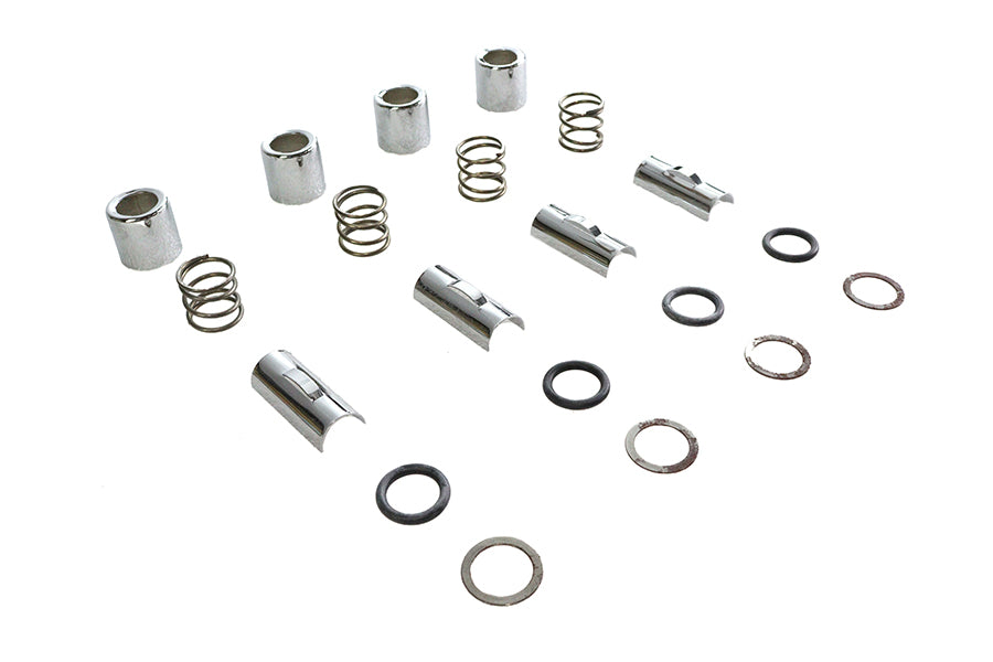 9970-20 - M8 Upper Pushrod Cover Kit Chrome by Colony