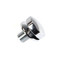 9978-2T - Chrome Domed Fork Triple Tree Stem Nut by V-Twin