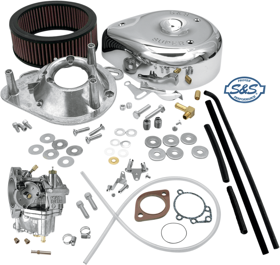 DS-0440 - S&S CYCLE Super E Carburetor Kit - Evolution Big Twin 11-0440