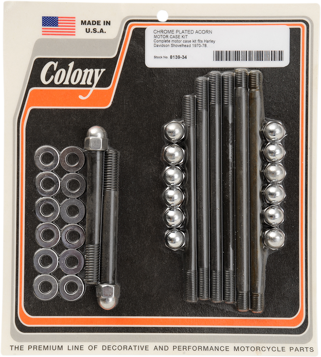 DS-189921 - COLONY Hardware Kit - Motor Case - Acorn 8139-34